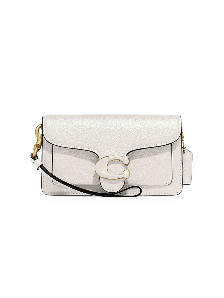 Coach Tabby Pebbled Leather Wristlet 1