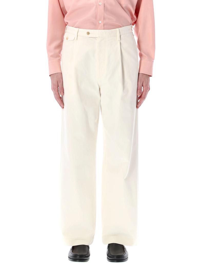 AURALEE Black Super Light Wool Jumpsuit - Pants - Free