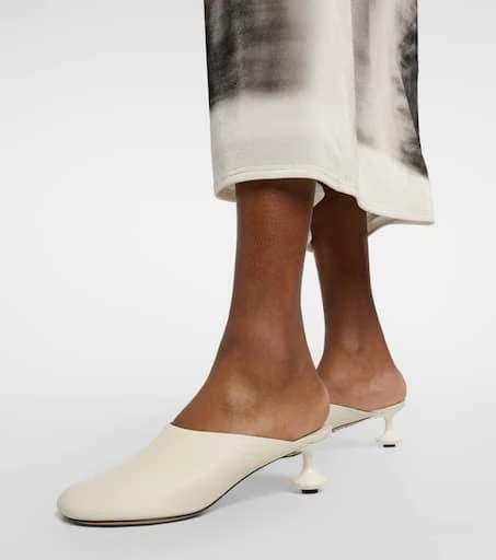 Loewe Toy leather mules 4