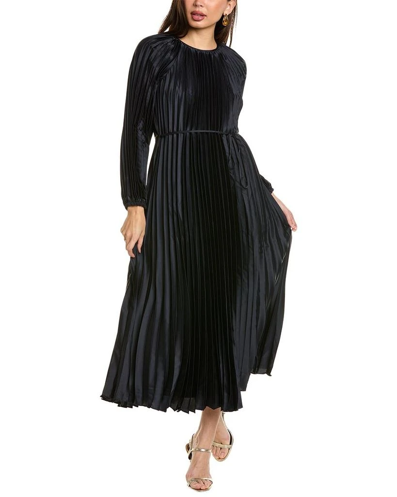 julia jordan maxi dress Julia Jordan Women's Sleeveless Collared Maxi Dress - Brown Multi