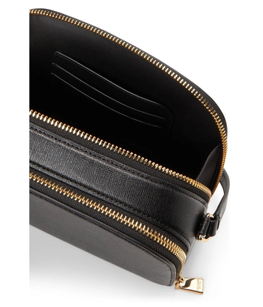 Kate Spade Devin Saffiano Leather Double Zip Dome Crossbody 3