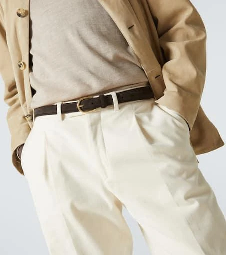 Saman Amel Cardon suede belt 3
