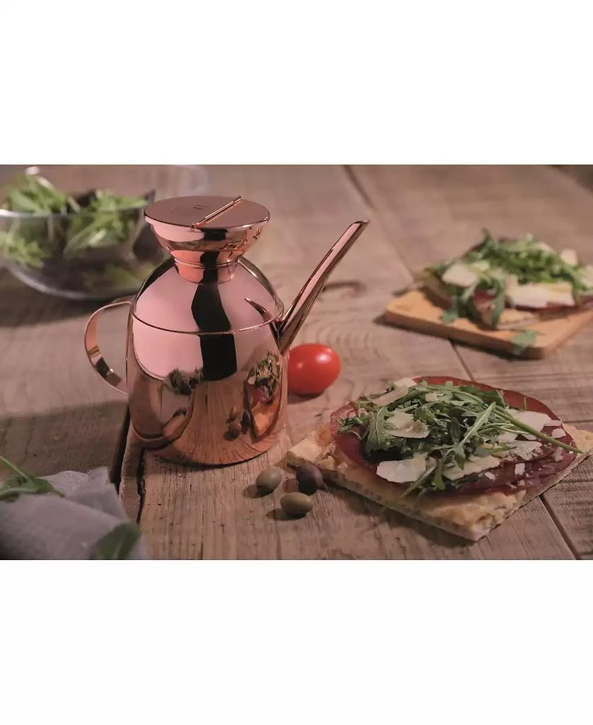 Olipac Stainless Steel 700 ml Olive Oil Cruet, Copper Finish 2