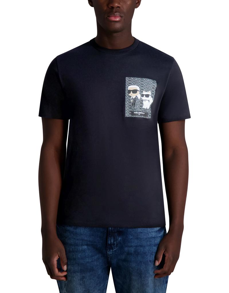 Karl Lagerfeld Paris BOX KARL CHOUPETTE CHEST T-SHIRT