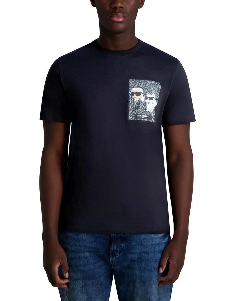 Karl Lagerfeld Paris BOX KARL CHOUPETTE CHEST T-SHIRT 1