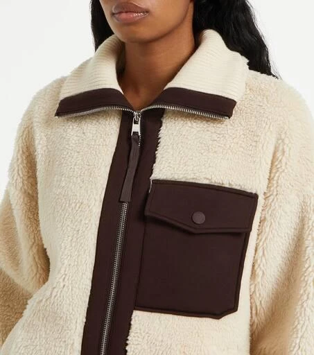 Varley Lowell teddy jacket 4