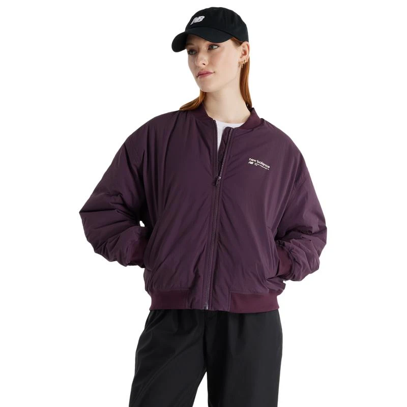 New Balance New Balance Heritage Woven Bomber Jacket - Women's 1