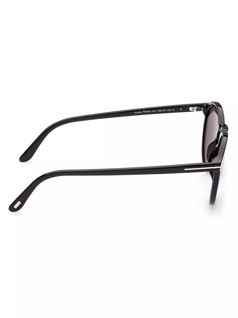 Tom Ford Aurele 52MM Round Sunglasses 7
