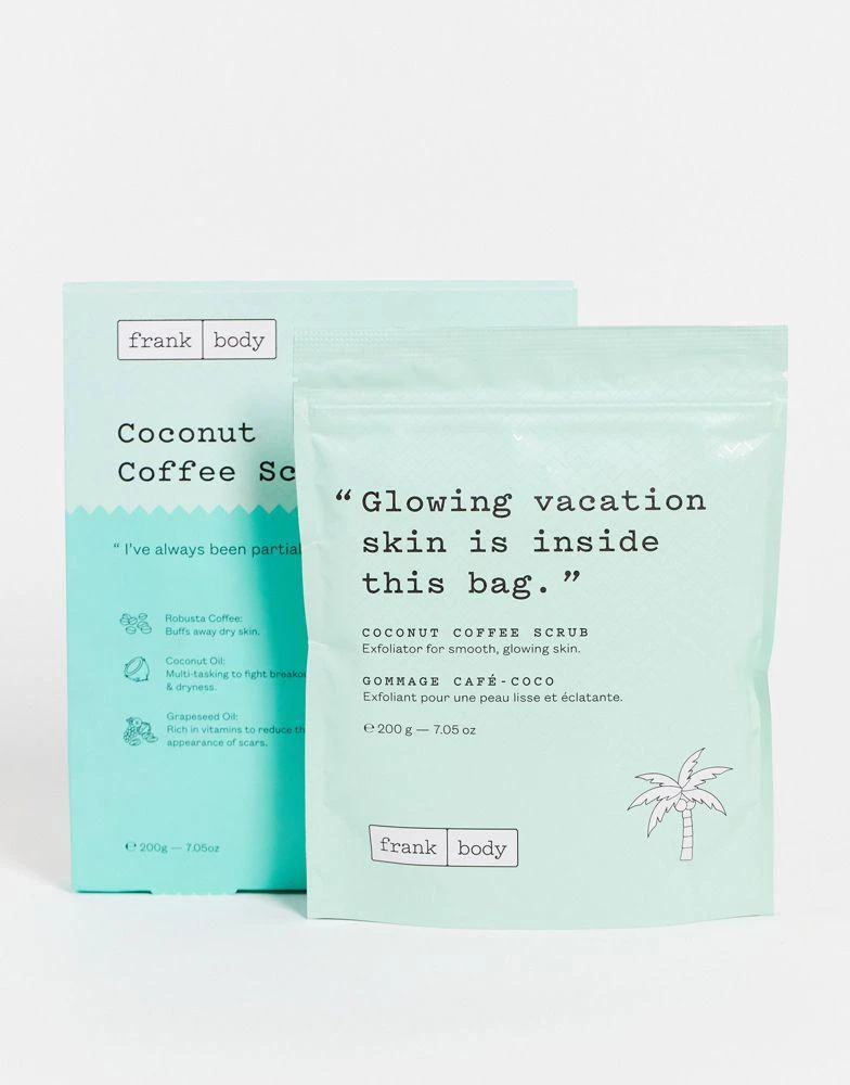Frank Body Frank Body Coconut Coffee Scrub 200g 1
