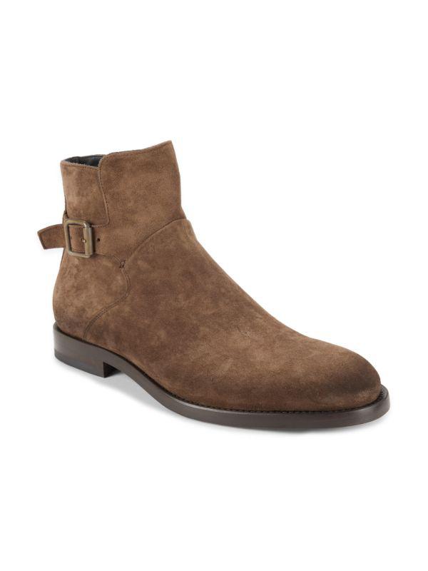 Jo Ghost Suede Ankle Boots