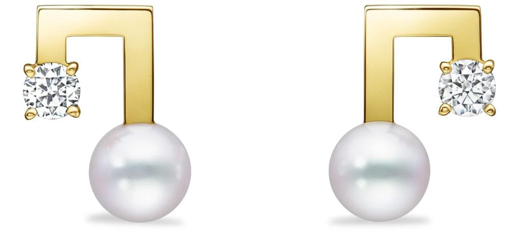 TASAKI "Petit" Balance note earrings 1