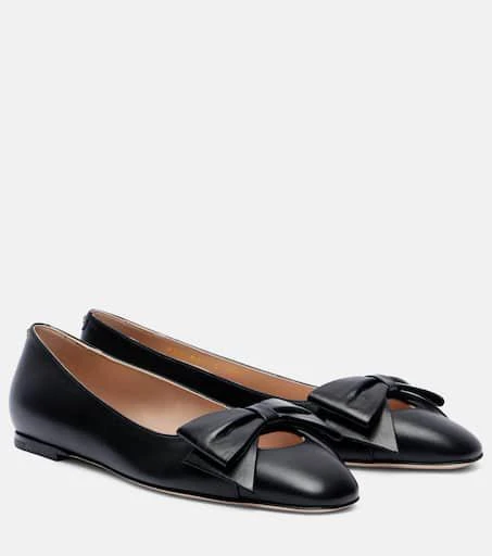 Valentino Bowow leather ballet flats 1