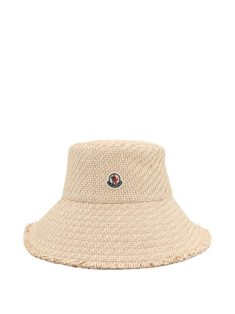 Moncler Moncler Logo Patch Bucket Hat 1