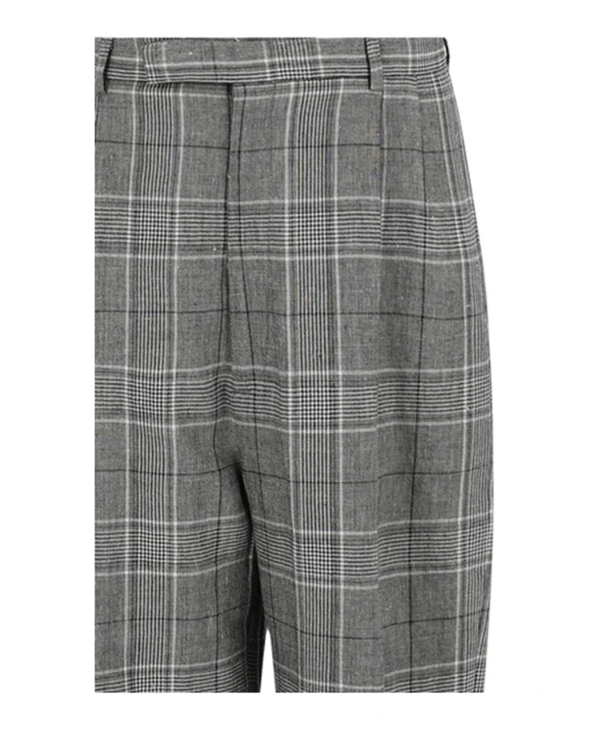 Gucci Tapered-Leg Plaid Trousers 3