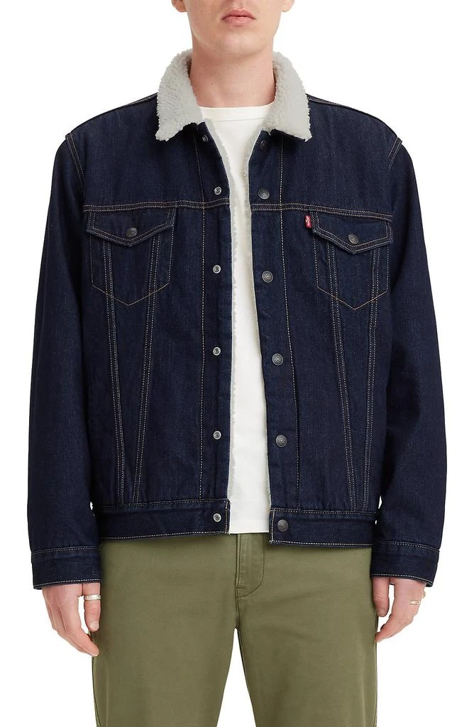 Levi's High Pile Fleece Trucker Jacket 1
