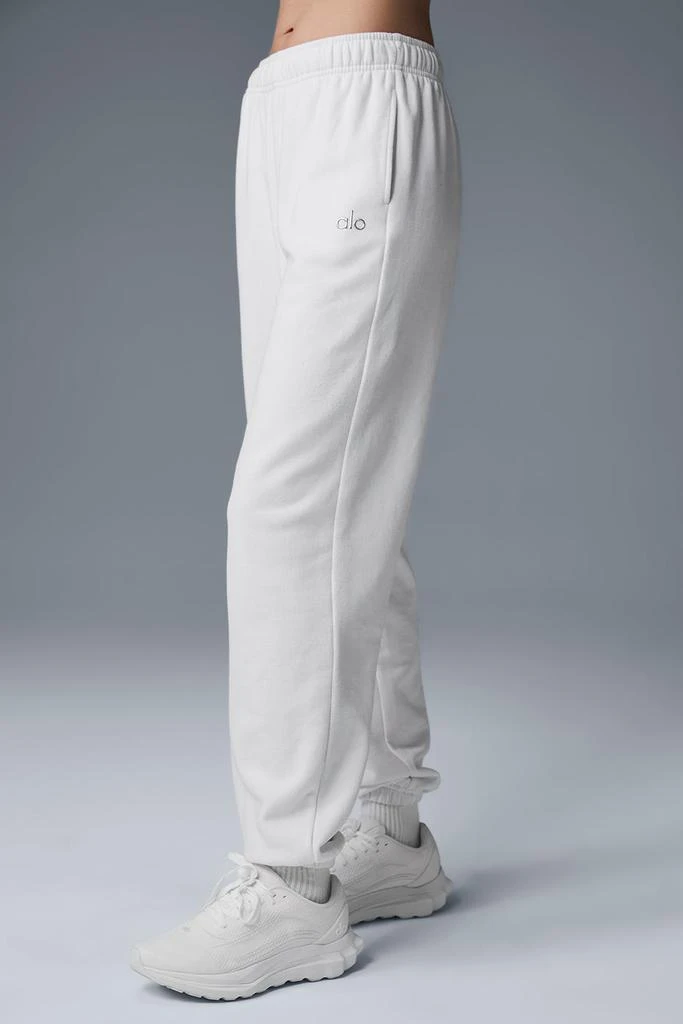 Alo Accolade Sweatpant - White 3