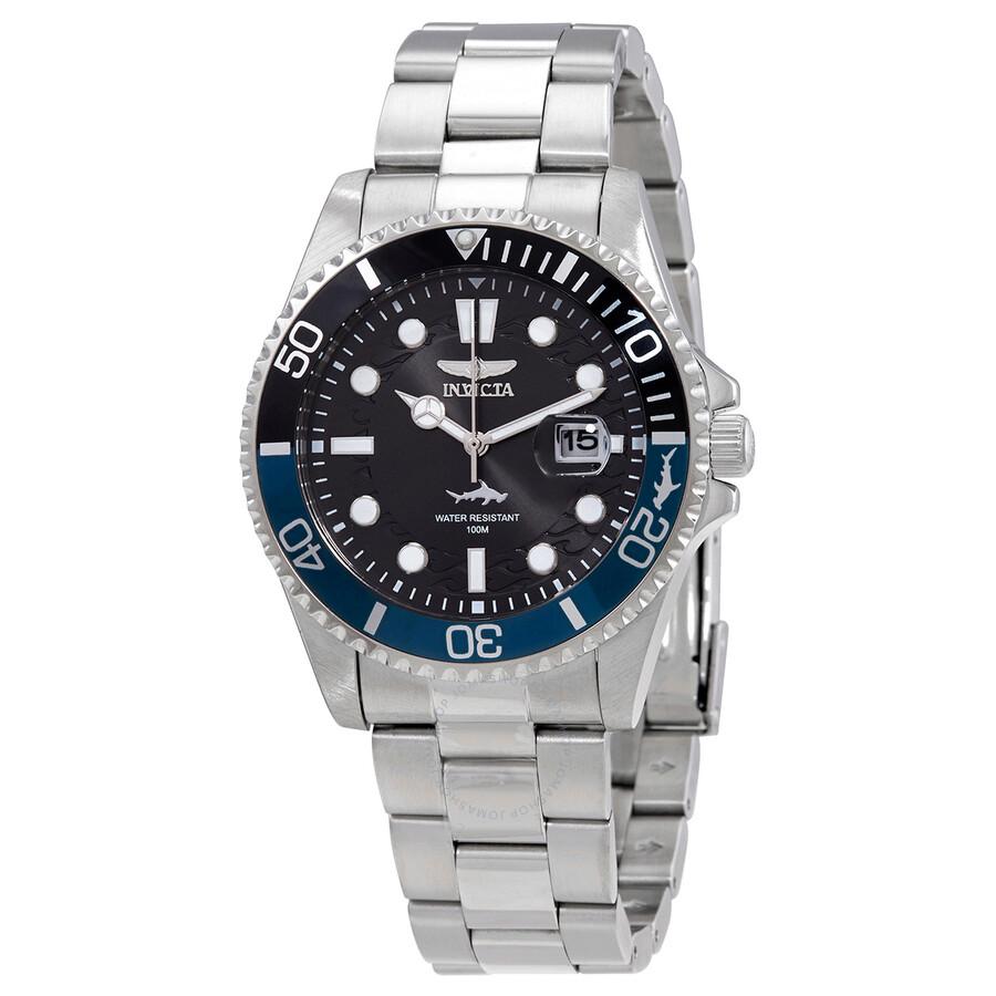 Invicta Pro Diver Quartz Black Dial Batman Bezel Men's Watch 30956