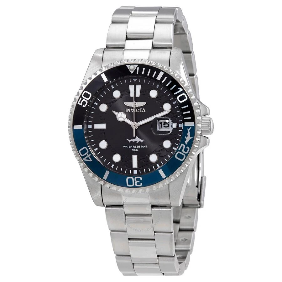 Invicta Pro Diver Quartz Black Dial Batman Bezel Men's Watch 30956 1