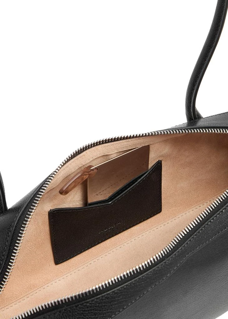 Alaïa Le Teckel medium grained leather shoulder bag 4
