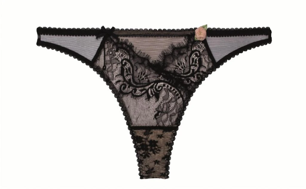 Dita Von Teese Coquette Thong In Black 4