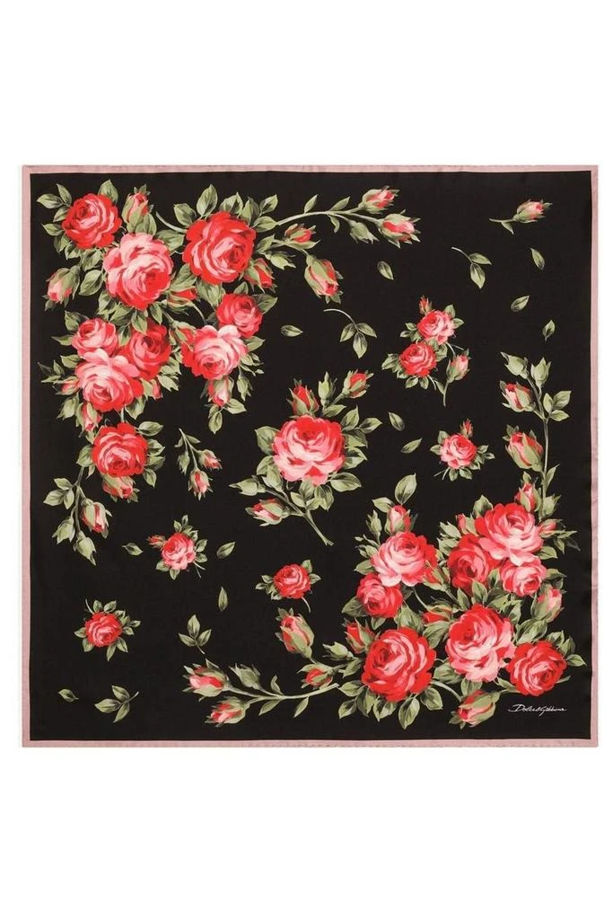 Dolce 
Gabbana Dolce 
Gabbana Floral Printed Scarf