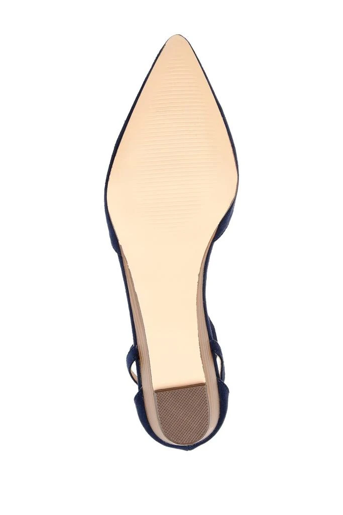 Journee Collection JOURNEE Arkie Sliver Wedge Pump 5