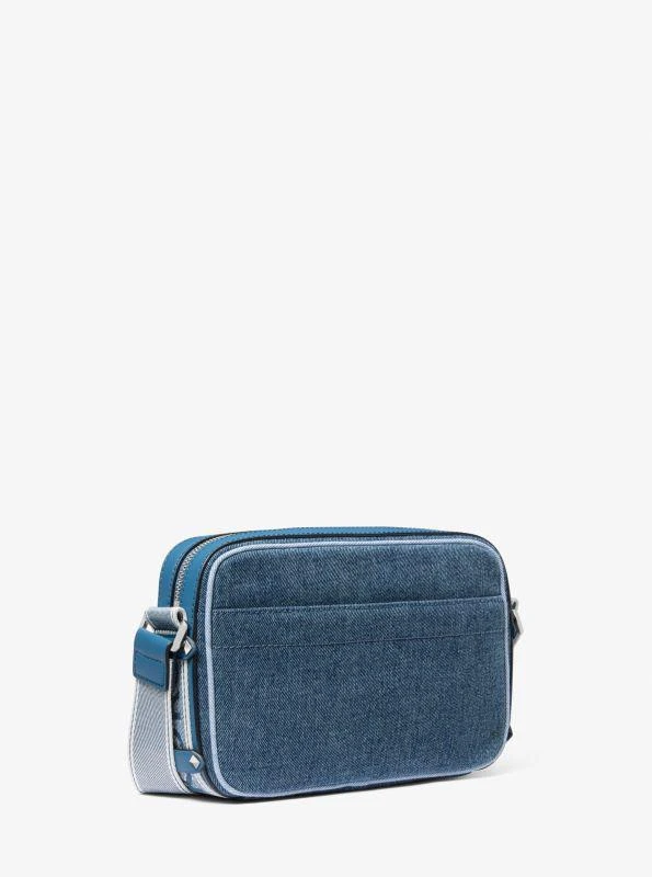 Michael Kors Maeve Large Two-Tone Denim Crossbody Bag 3