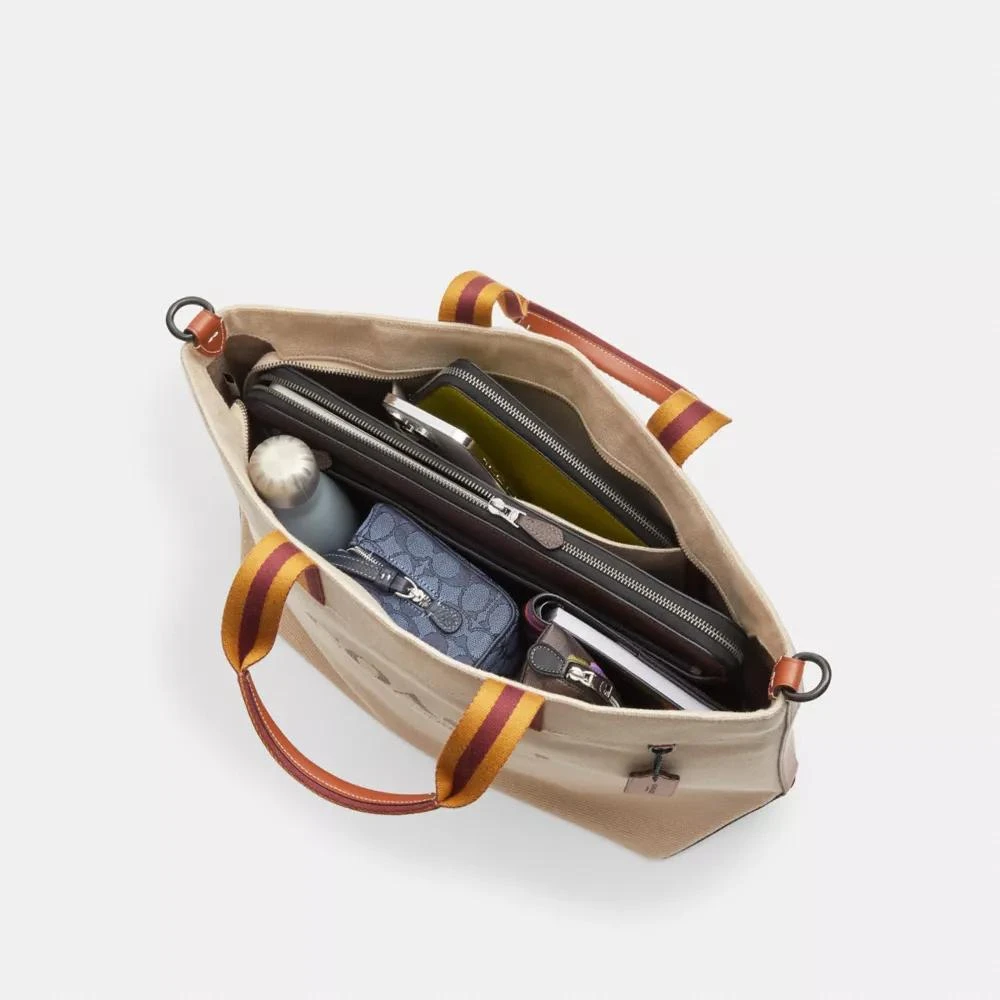 Coach Tote Bag 38 With Camo Print 6