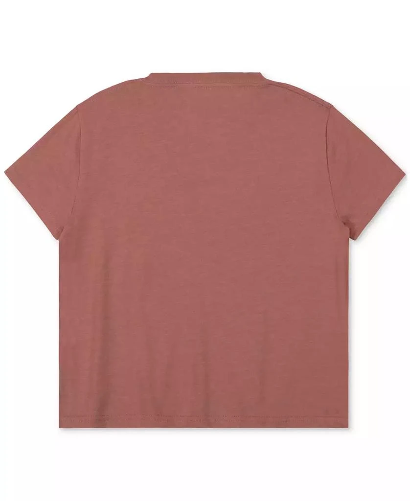 Roxy Big Girls Swell Seeker Logo Graphic Cotton T-Shirt 2