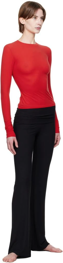 SKIMS Red Fits Everybody Long Sleeve T-shirt 4