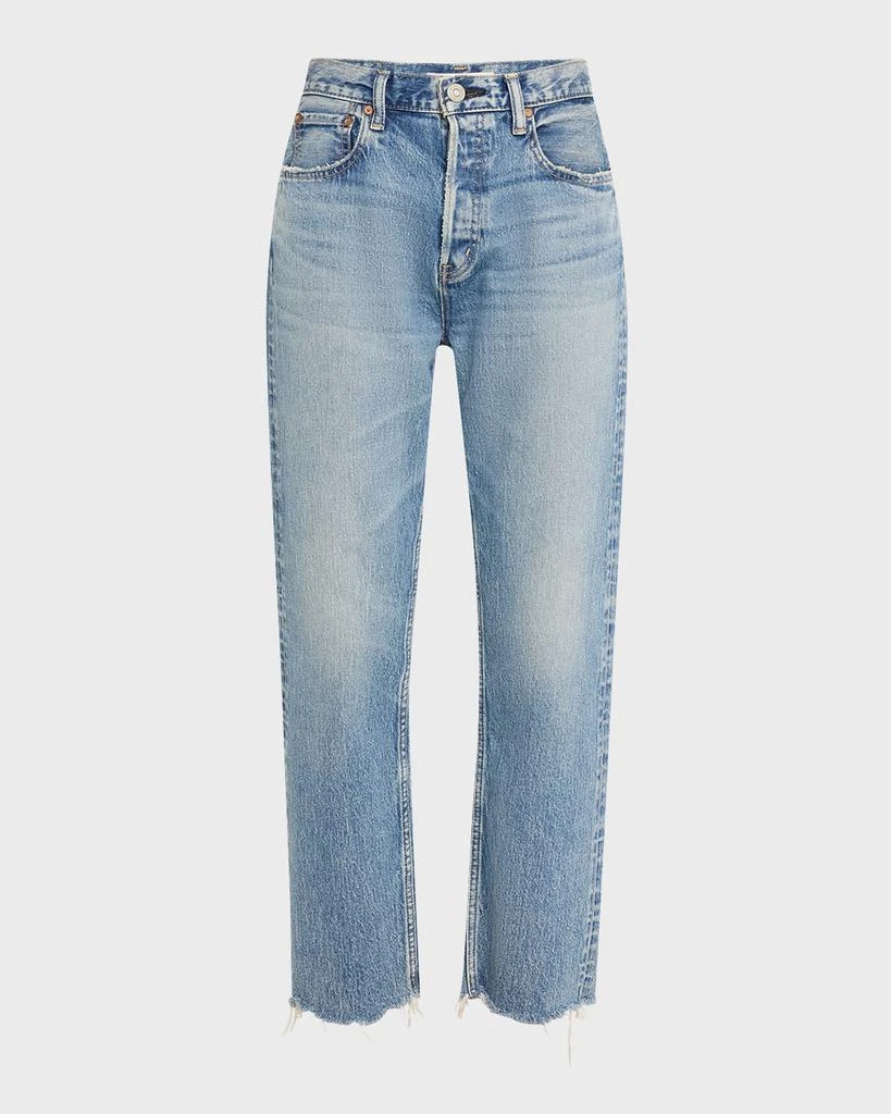 MOUSSY VINTAGE Mabel Wide Straight Cropped Jeans 1