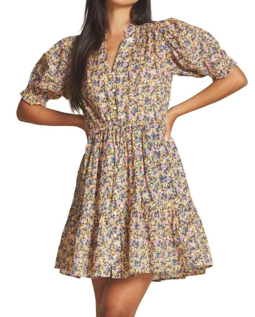 TROVATA Phoebe Dress In Belle Rives 1