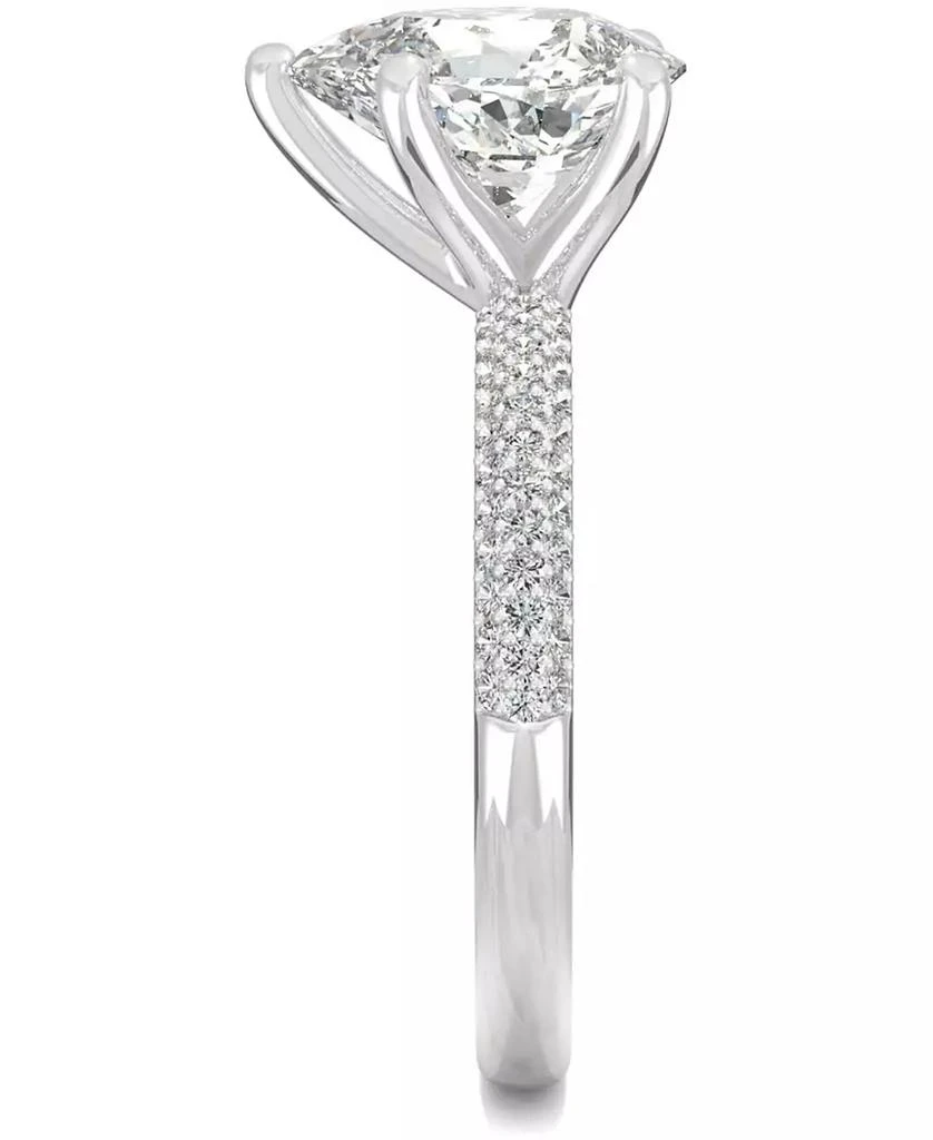 Charles & Colvard Moissanite Pear Engagement Ring (2-3/8 ct. t.w. DEW) in 14k White Gold 6