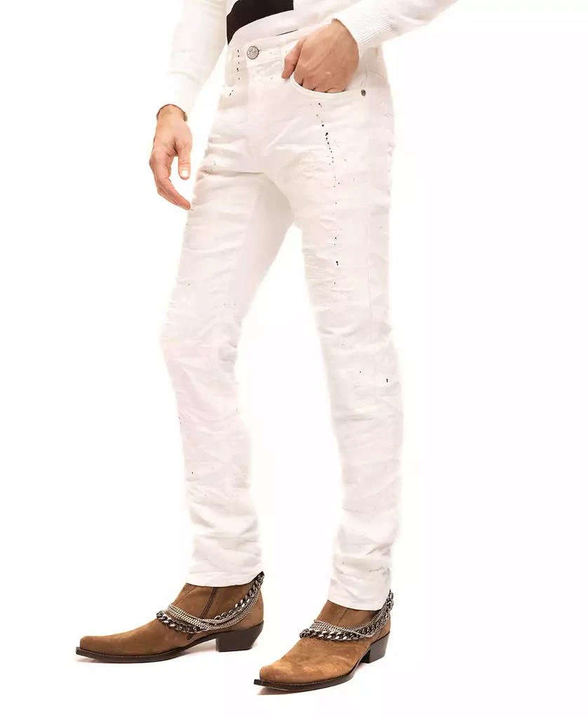 RON TOMSON Men's Modern Painted Denim Jeans 5