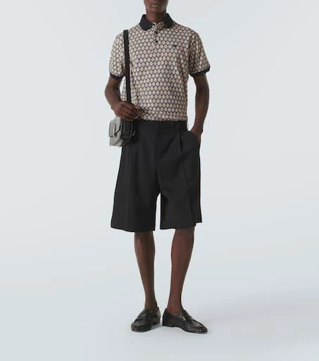 ETRO Paisley cotton piquet polo shirt 2