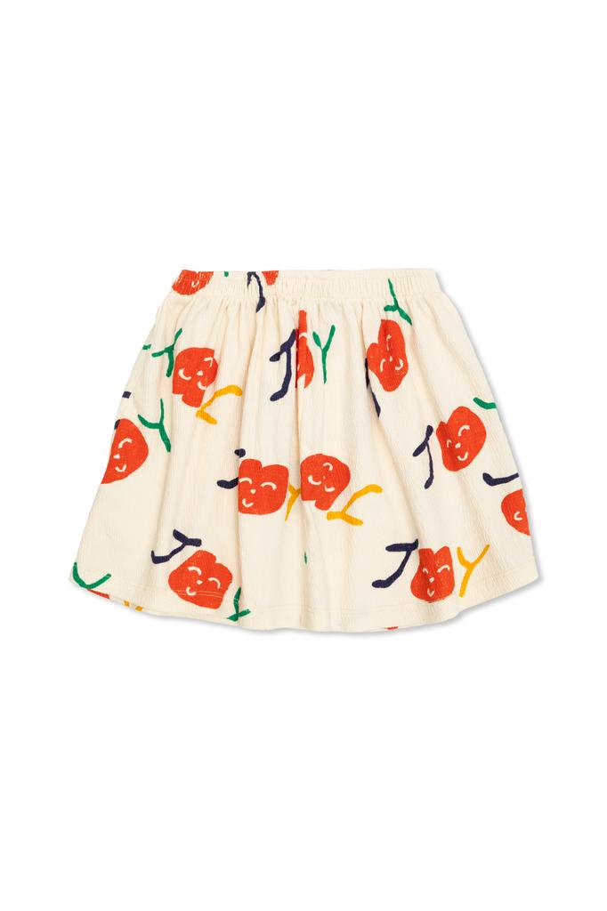 BOBO CHOSES Cotton skirt with print