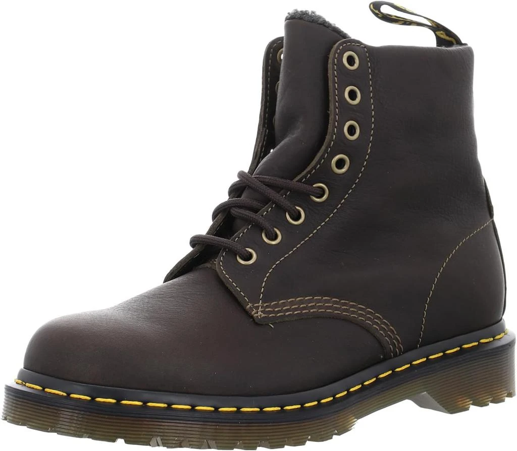 Dr. Martens Dr. Martens Unisex-Adult 1460 Faux Fur Lined Grizzly Leather Boot Fashion