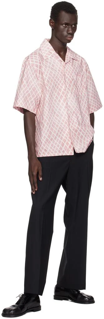 Marni Pink & White Check Shirt 4