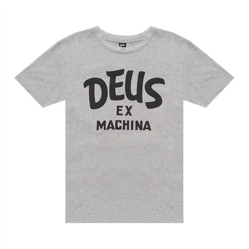 Deus MEN'S CURVY TEE 1