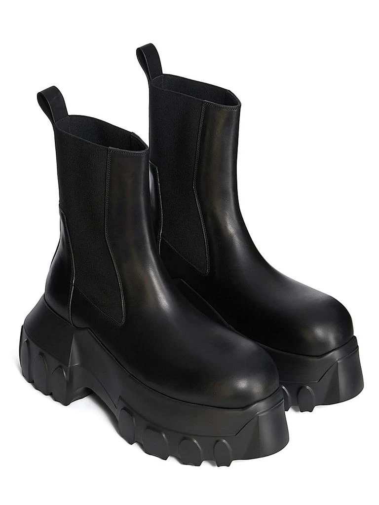 Rick Owens Beatle Mega Tractor Leather Chelsea Boots 2
