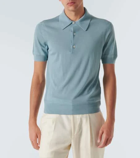 Tom Ford Cashmere and silk polo shirt 3