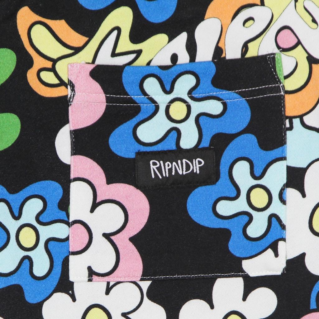 RIPNDIP Men's Tracksuit Shorts Flower Child Sweatshorts Multi