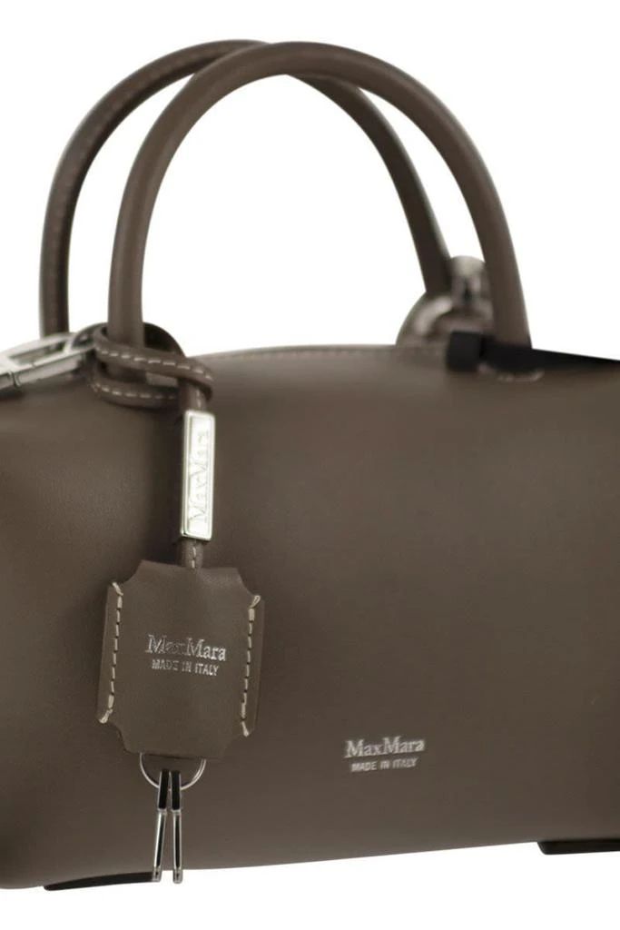Max Mara Max Mara Holdalls - Small Natural Leather Satchel 5