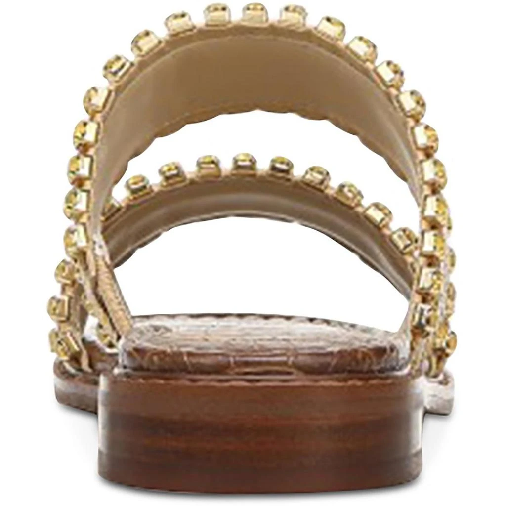 Sam Edelman Hopie Womens Embellished Square Toe Slide Sandals 3