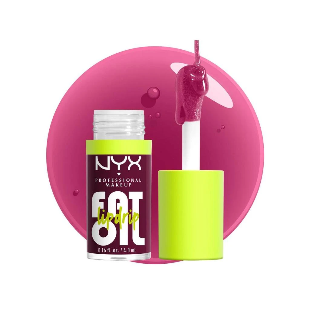 Octopus x Nyx Fat Oil Gloss My Main 5