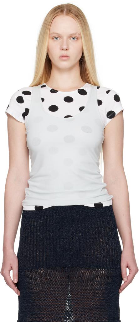 PALOMA WOOL｜ (Blessy (TD7802-999)) PALOMA WOOL drapped blessy top Black Paloma Wool