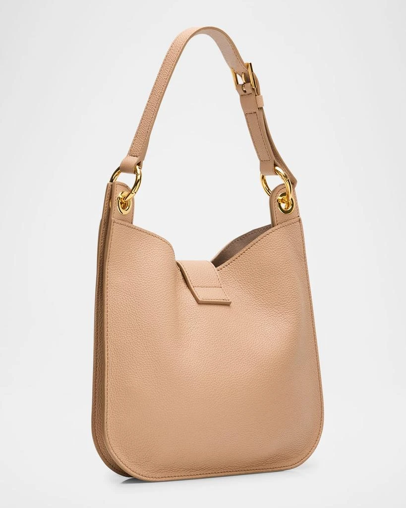 Tom Ford Tara Small Hobo Crossbody in Grained Leather 3