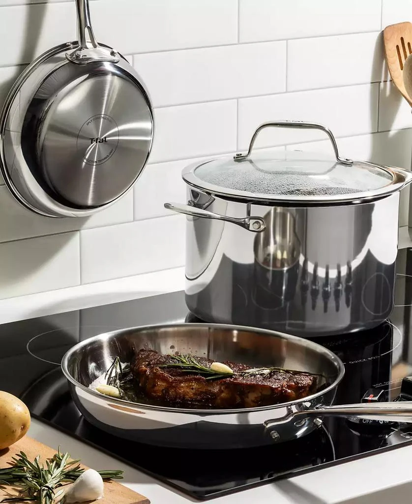 T-Fal Pro Tri-Ply Stainless Steel, 13 Piece Pots and Pans Set 3
