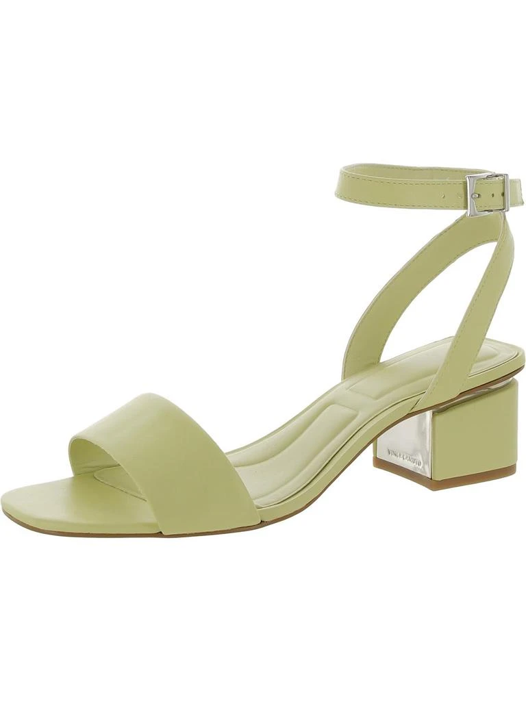 Vince Camuto Acaylee Womens Leather Ankle Strap Heels 5