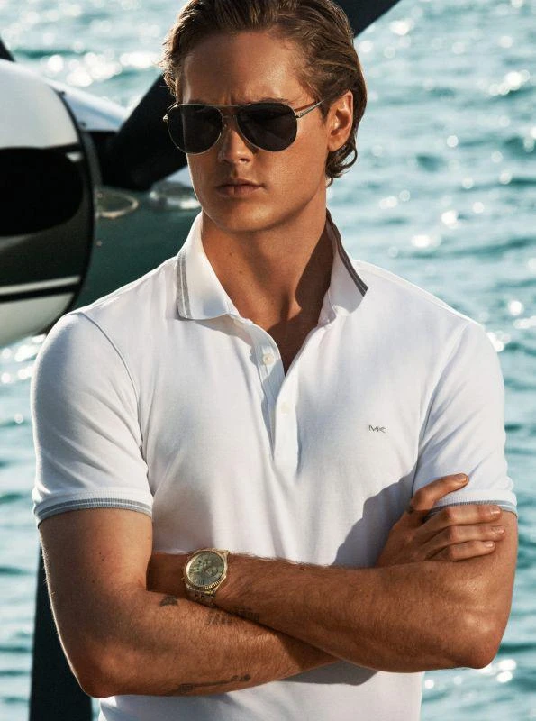 Michael Kors Greenwich Cotton Polo Shirt 3